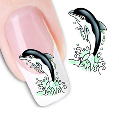 

1 pcs Наклейка для переноса воды маникюр Маникюр педикюр Мода Повседневные