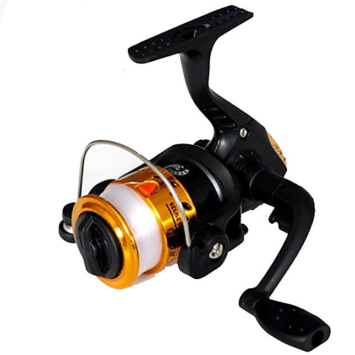 

Fishing Reel Spinning Reel 2.6:1 Gear Ratio1 Ball Bearings Hand Orientation Exchangable General Fishing - 200A