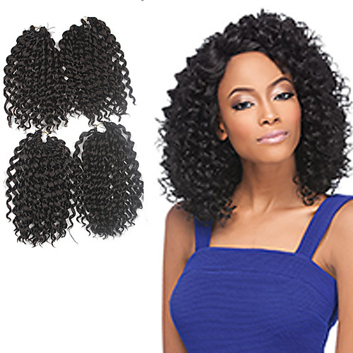 

Braiding Hair Jerry Curl Pre-loop Crochet Braids / Human Hair Extensions 100% kanekalon hair / Kanekalon Hair Braids Daily