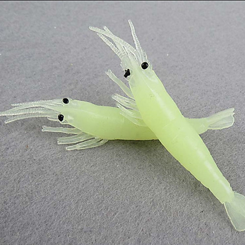 

11 pcs Soft Bait Craws / Shrimp Sinking Bass Trout Pike General Fishing Soft Plastic