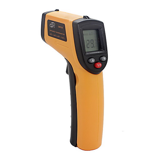 

инфракрасный термометр gm320 -50-380 ℃ abs lcd дисплей aaa аккумулятор