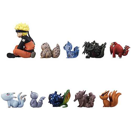 

Аниме Фигурки Вдохновлен Наруто Naruto Uzumaki ПВХ 7 cm См Модель игрушки игрушки куклы