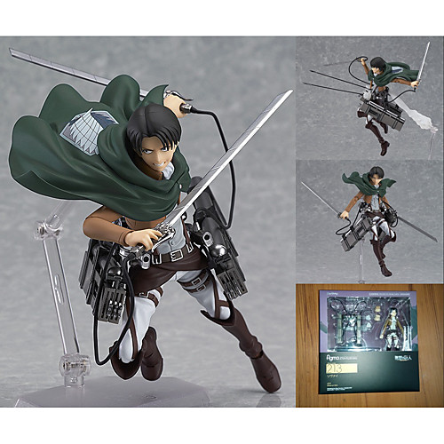 фото Аниме фигурки вдохновлен атака титанов mikasa ackermann пвх 14 cm см модель игрушки игрушки куклы муж. Lightinthebox