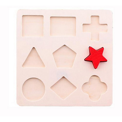 

1 pcs Montessori Teaching Tool Shape Sorter Toy Educational Toy Novelty Education Wooden Kid's Toy Gift