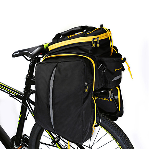 фото Coolchange 18 l сумка на багажник велосипеда / сумка на бока багажника велосипеда водонепроницаемость пригодно для носки со светоотражающими полосками велосумка/бардачок терилен велосумка/бардачок Lightinthebox