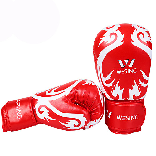 

Boxing Bag Gloves / Pro Boxing Gloves / Boxing Training Gloves For Mixed Martial Arts (MMA) Full Finger Gloves Protective PU(Polyurethane) Unisex - Black / Red / Blue / Winter