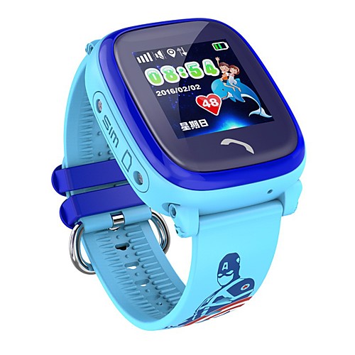 

Детские часы iPS-A20 для iOS / Android Длительное время ожидания / Хендс-фри звонки / Сенсорный экран / Защита от влаги / Регистрация дистанции / Датчик для отслеживания активности / будильник, Синий