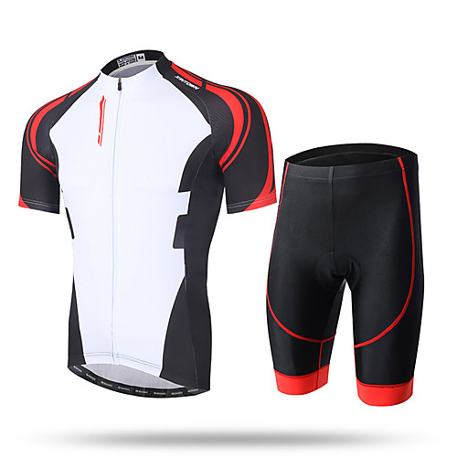 

XINTOWN Cycling Jersey with Shorts Men's Short Sleeves Bike Pants / Trousers Jersey Shorts Top Quick Dry Ultraviolet Resistant Moisture