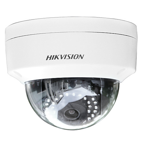 фото hikvision ds-2cd2142fwd-iws 4-мегапиксельная фиксированная купольная ip-камера (ip67-водонепроницаемая детектор движения ik10 dc12v и poe встроенный Lightinthebox