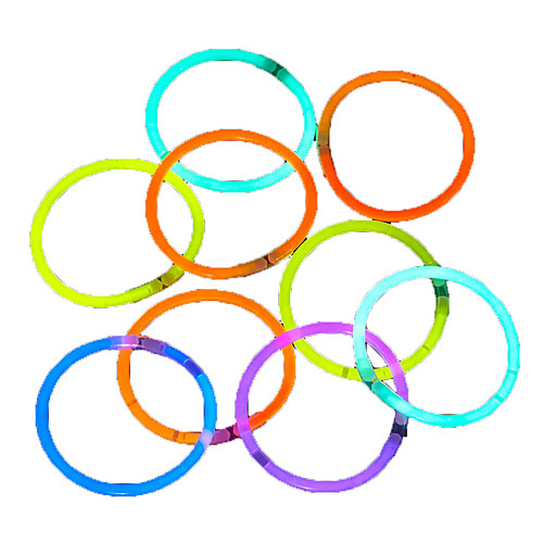 

100pcs Glow Light Sticks Party Colored Glowstick Fluorescence Rings