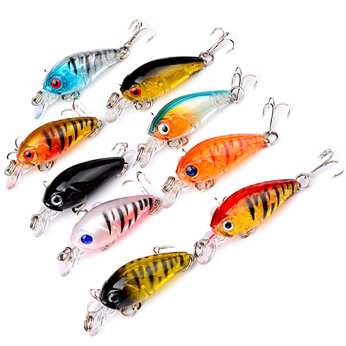 

9 pcs pcs Fishing Lures Plastic Sea Fishing