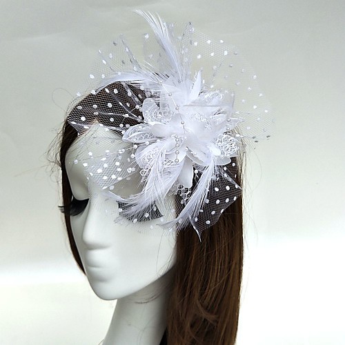 

Перья Fascinators / Цветы / Головные уборы с 1 Свадьба / Особые случаи Заставка