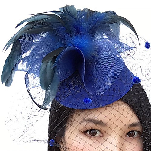 

Перья / Сеть Fascinators / Головные уборы / Завесы для птиц с 1 Свадьба / Особые случаи Заставка