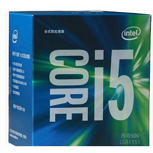 

Intel Процессор центрального процессора Core i5 i5-6500 4 Сердечники 3.2 LGA 1151