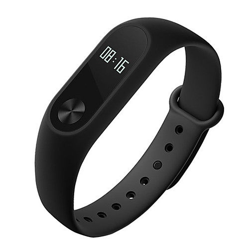

xiaomi mi band 2 smart bracelet smartwatch международная версия ios android водонепроницаемый спортивный монитор сердечного ритма сидячий напоминание, Черный