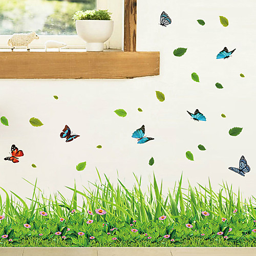 фото Животные мода ботанический наклейки простые наклейки декоративные наклейки на стены, винил украшение дома наклейка на стену стена стекло Lightinthebox