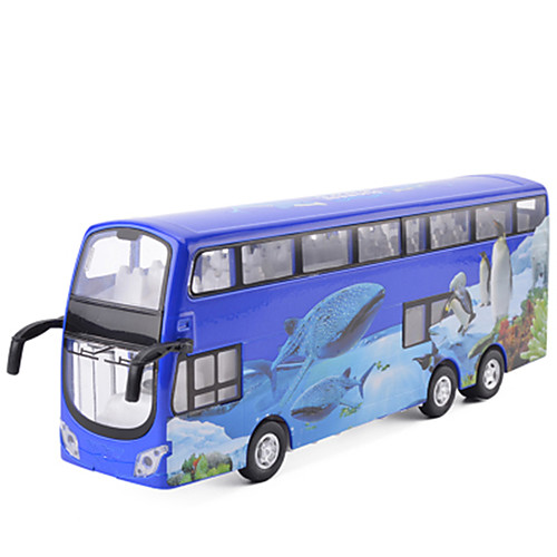

Toy Car Holiday Double-decker Bus Seascape Bus Simulation Music & Light Mini Car Vehicles Toys for Party Favor or Kids Birthday Gift / Kid's