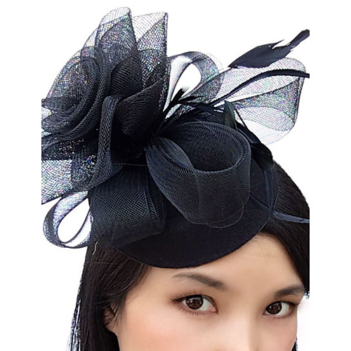 

Перья / Сеть Fascinators / Головные уборы / Завесы для птиц с 1 Свадьба / Особые случаи Заставка