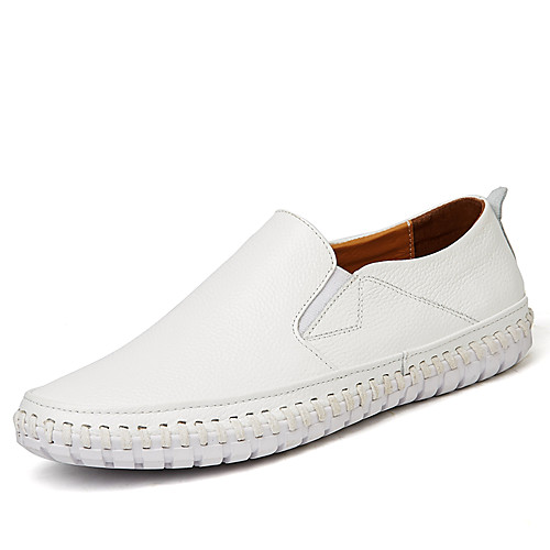 

Муж. Comfort Loafers Наппа Leather Весна / Лето / Осень Удобная обувь Мокасины и Свитер Для прогулок Желтый / Коричневый / Синий