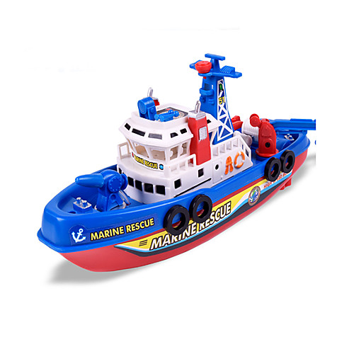 

Bath Toy Warship Ship Electric Plastic for Kid's Adults'