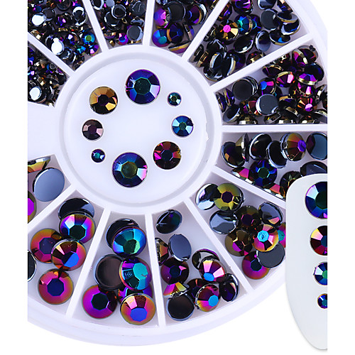 

1 pcs Кристаллы маникюр Маникюр педикюр Повседневные блестит / Neon & Bright / Мода / Акрил / Металл