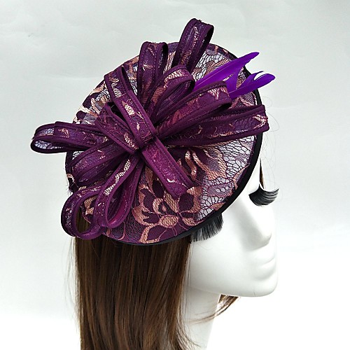 

Тюль / Перья / Сеть Fascinators / Головные уборы / Завесы для птиц с 1 Свадьба / Особые случаи Заставка