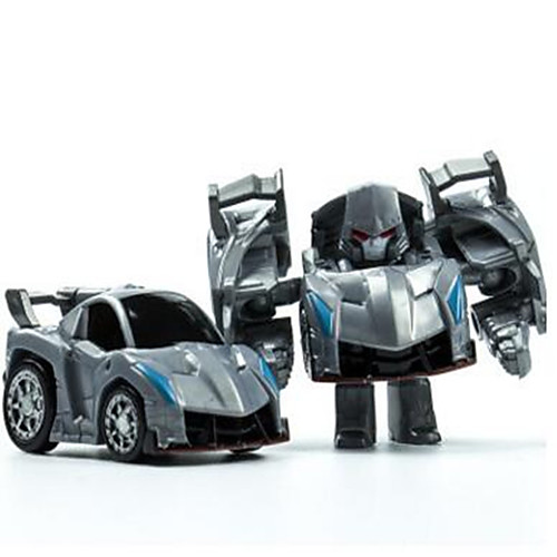 фото Робот игрушечные машинки выставочные модели конструкторы 3d пазлы обучающая игрушка 1 pcs автомобиль машина робот трансформируемый универсальные мальчики игрушки подарок Lightinthebox