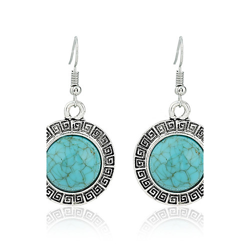 

Women's Turquoise Simple Style Fashion Euramerican Earrings Jewelry Green For Wedding Party Birthday Gift
