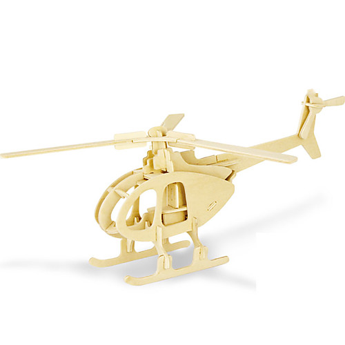 

3D пазлы Пазлы Наборы для моделирования Вертолет Своими руками деревянный 1 pcs Классика Детские Взрослые Игрушки Подарок