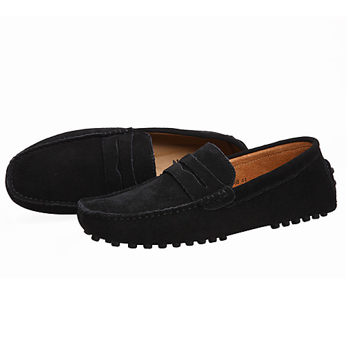 

Муж. Официальная обувь Замша На каждый день Мокасины и Свитер Хаки / Тёмно-синий / Вино / Comfort Loafers