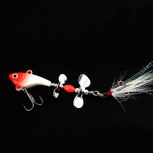 

2 pcs Metal Bait Fishing Lures Metal Bait Sinking Bass Trout Pike Bait Casting Metal