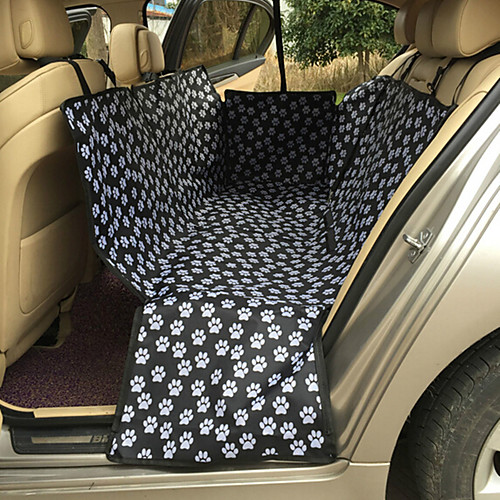 

Кошка Собака Чехол для сидения автомобиля Животные Коврики и подушки Однотонный Компактность Дышащий Двусторонний Черный Для домашних животных