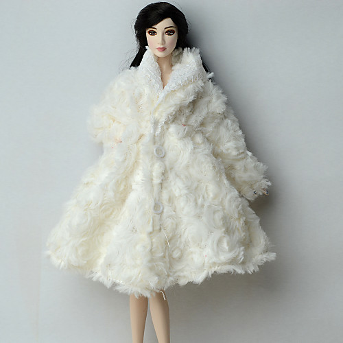 

Аксессуары для кукол Платье куклы На каждый день Для Barbie Полиэстер Флис Пальто Для Девичий игрушки куклы