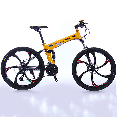 

Горный велосипед / Складные велосипеды Велоспорт 27 Скорость 26 дюймы / 700CC Shimano Двойной дисковый тормоз Передняя вилка с амортизацией Складной Обычные Алюминий, Черный