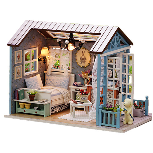 

Music Box Dollhouse DIY Furniture House Wooden Wood Unisex Toy Gift