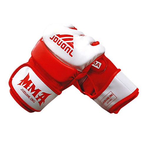 

Boxing Training Gloves / Boxing Gloves For Boxing, Fitness Fingerless Gloves Breathable, Moisture Permeability, Protective Black / Red / WhiteRed