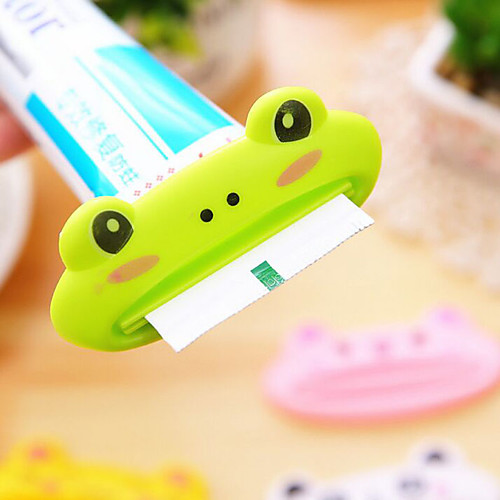 

1pcs Animal Easy Toothpaste Dispenser Plastic Tooth Paste Tube Squeezer Useful Toothpaste Rolling Holder For Home Bathroom