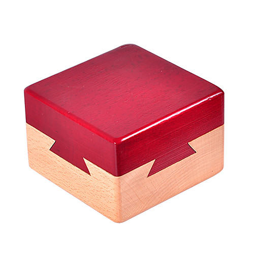 

Wooden Puzzle IQ Brain Teaser Luban Lock IQ Test Wood Unisex Toy Gift