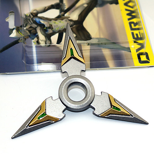 

Fidget Spinner Inspired by Overwatch Annie Anime Cosplay Accessories Zinc Alloy Halloween Costumes