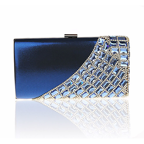 

Жен. Мешки Вечерняя сумочка Crystal / Rhinestone Однотонный Розовый с красным / Винный / Аметистовый