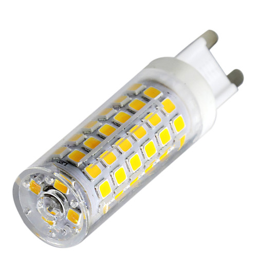 

YWXLIGHT 1шт 9 W Двухштырьковые LED лампы 800-900 lm G9 T 76 Светодиодные бусины SMD 2835 Диммируемая Тёплый белый Холодный белый Естественный белый 220-240 V / 1 шт.