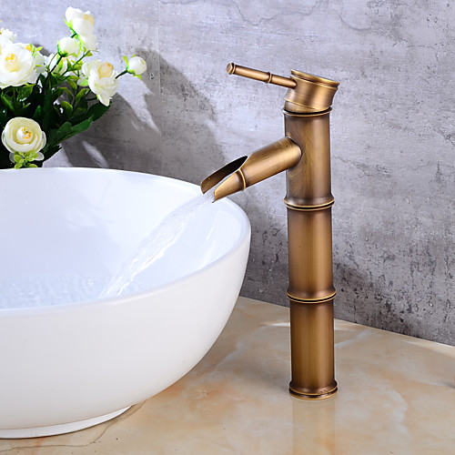 

современный centerset керамический клапан одной ручкой одно отверстие античная медь, раковина для ванной кран смесители для ванны