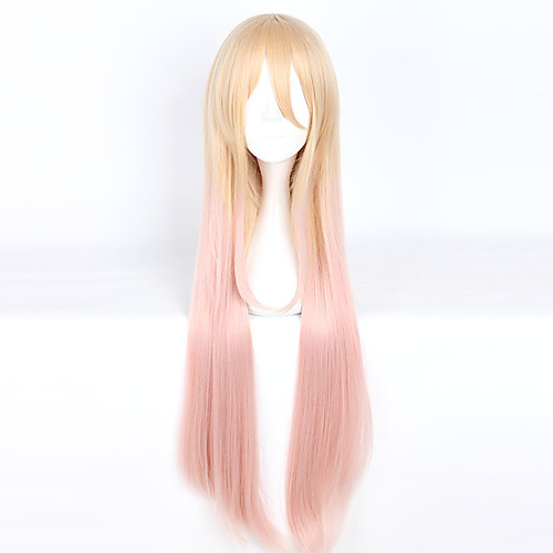 

Cosplay Cosplay Cosplay Wigs Men's Women's 40 inch Heat Resistant Fiber Golden Anime