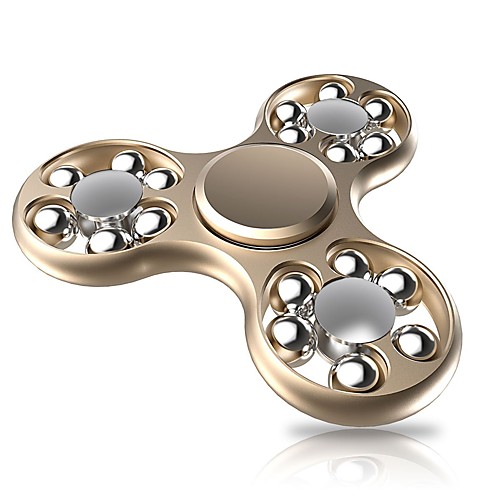 

Fidget Spinner Hand Spinner Spinning Top High Speed Stress and Anxiety Relief Focus Toy Ring Spinner Metalic Adults' Toy Gift