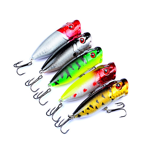 

5pcs pcs Hard Bait Plastics Sea Fishing Other