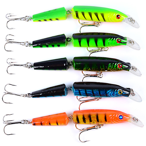 

5 pcs Hard Bait Plastics Sea Fishing Other