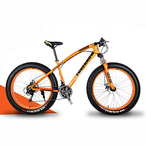 

Горный велосипед / Сноубайк Велоспорт 21 Скорость 26 дюймы / 700CC 40 мм SHIMANO 30 Гидравлический дисковый тормоз Вилка Алюминиевый сплав, Оранжевый