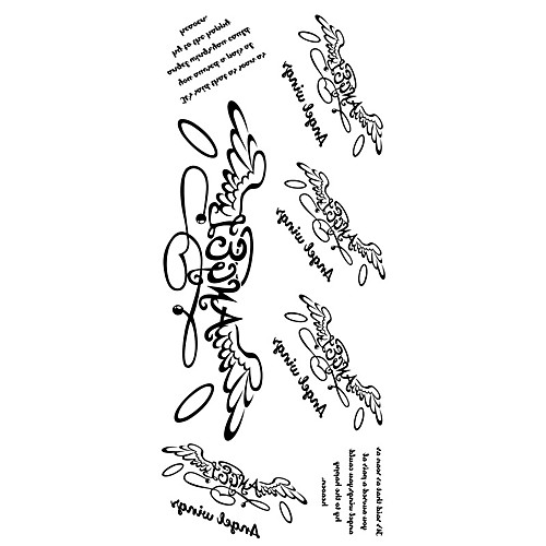 

1 pcs Временные тату Временные татуировки Водонепроницаемый Искусство тела руки / рука / запястье