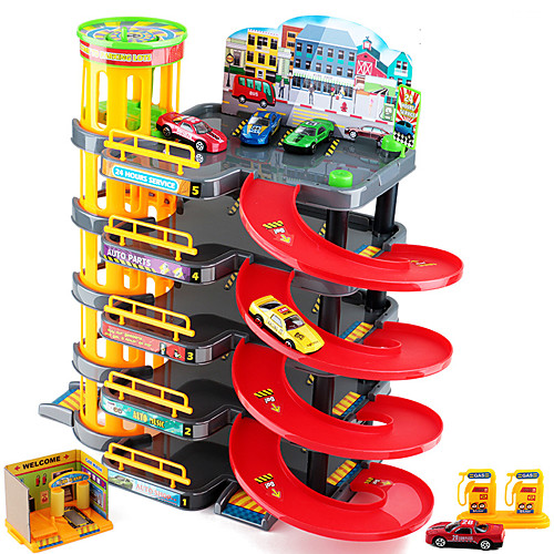 

Toy Car Marble Track Set Plastics Wood Kid's Boys' Girls' Toy Gift