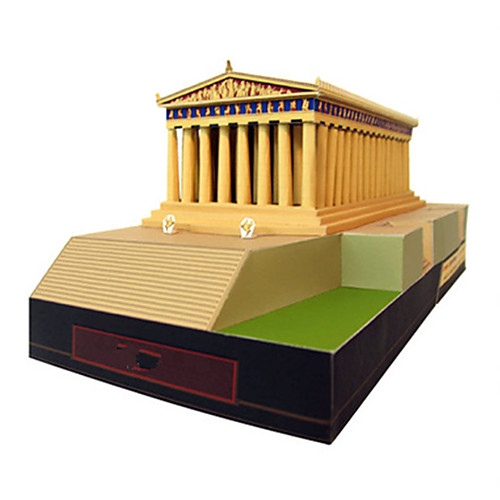 

3D Puzzle Paper Model Famous buildings DIY Hard Card Paper Kid's Unisex Toy Gift